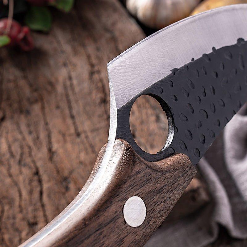 Coltello da cuoco Nova Forge e coltello da disosso forgiato a mano, mannaia da carne da 6 pollici