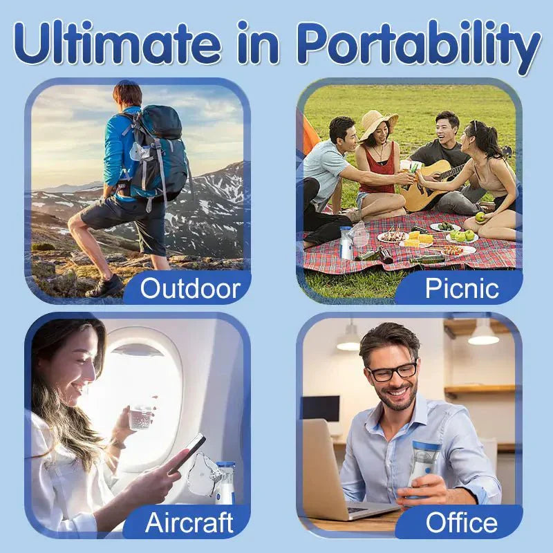 Silent Nebulizer Pro™ | Találjon megkönnyebbülést bármikor és bárhol