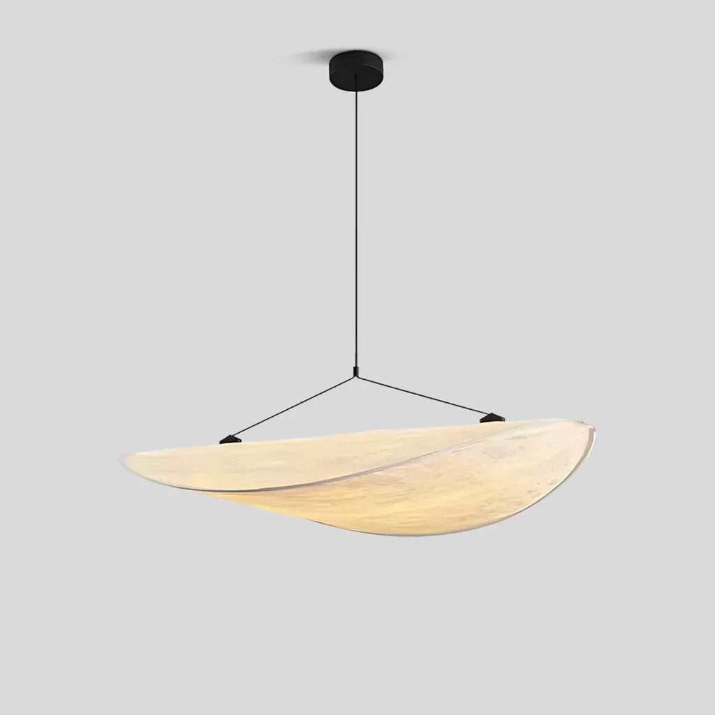 Lampu Gantung Sutera Bentuk Awan Seni Zen untuk Ruang Tamu - Orntli