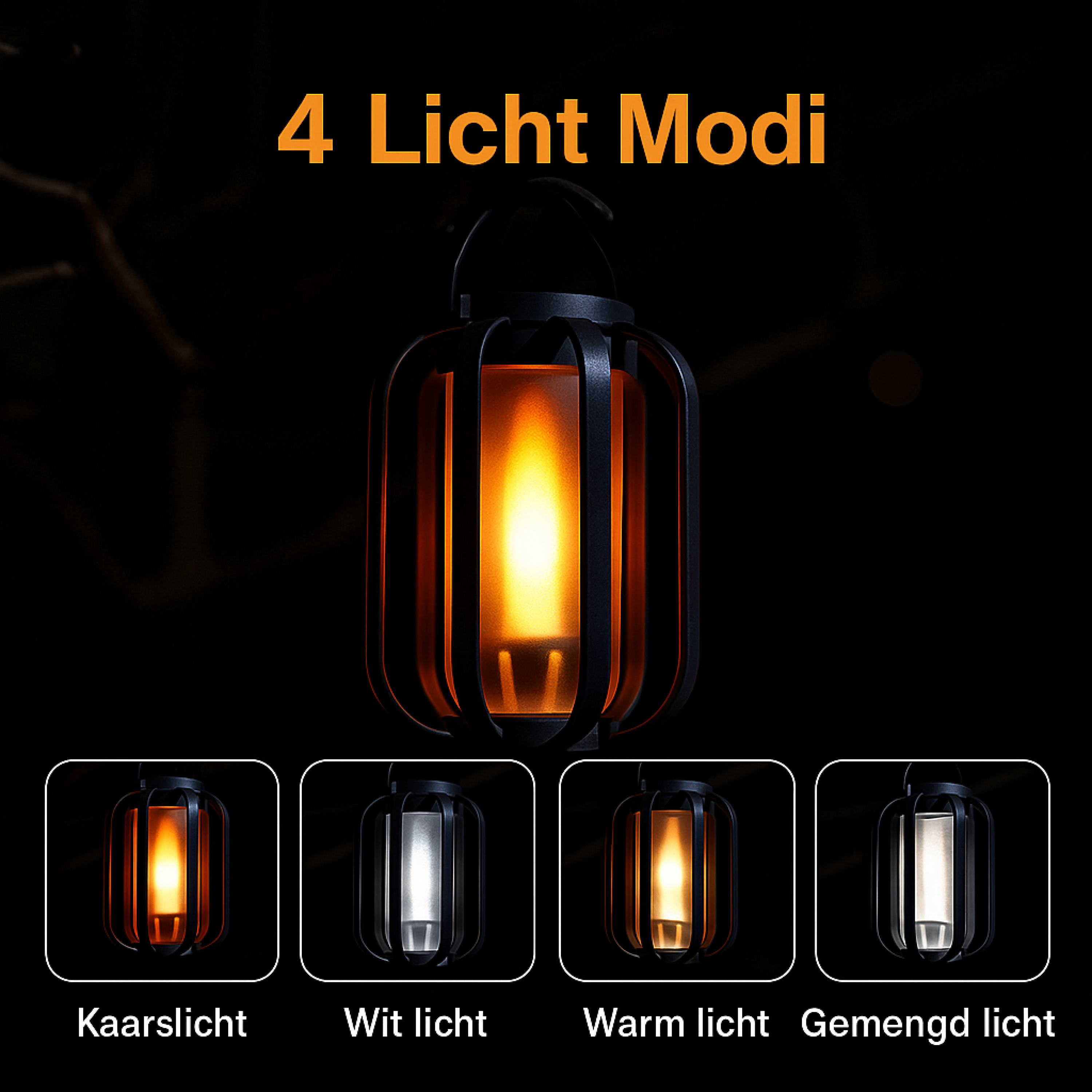 LumaHaven Garden Lantern Solar Powered Outdoor Path Light