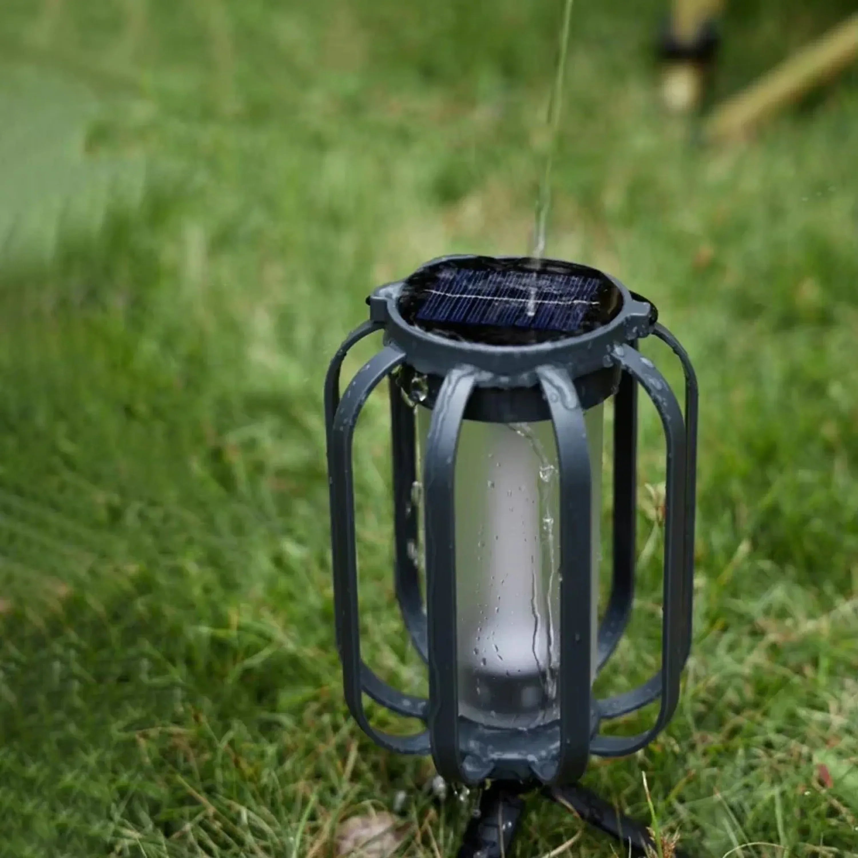 LumaHaven Garden Lantern Solar Powered Outdoor Path Light