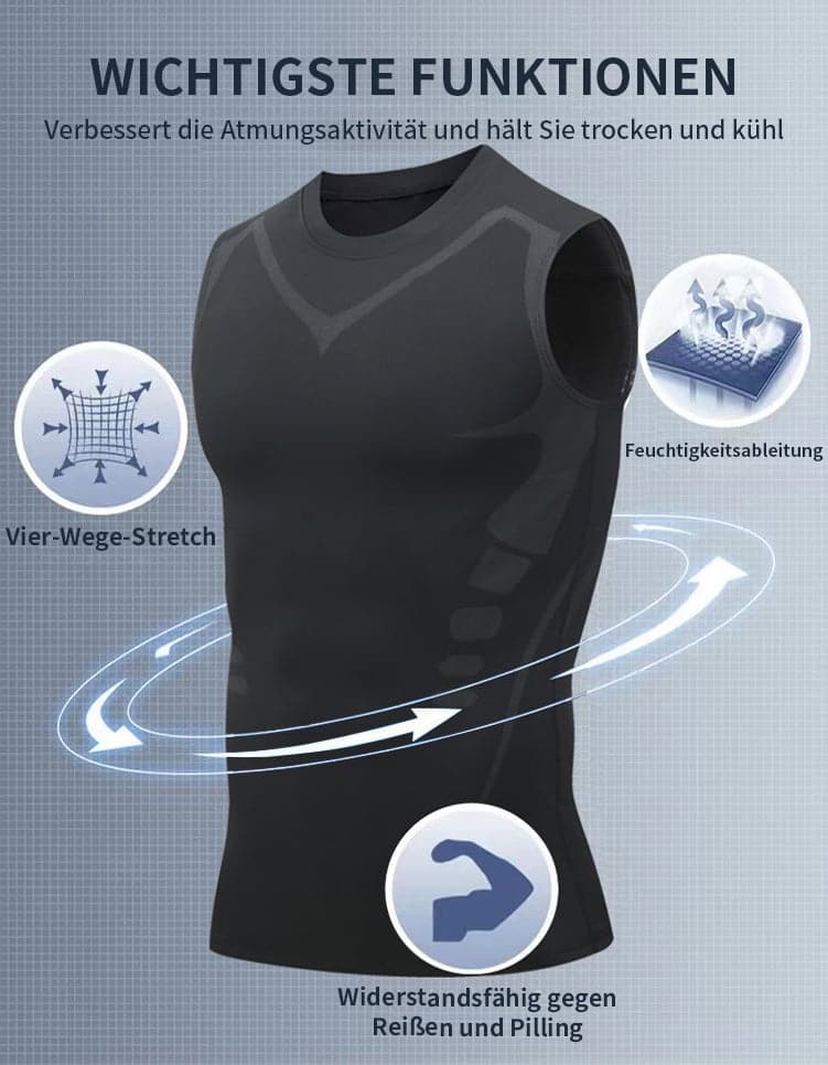 NovaForm Ionic Formende Ærmeløs Shirt 2024 Udgave