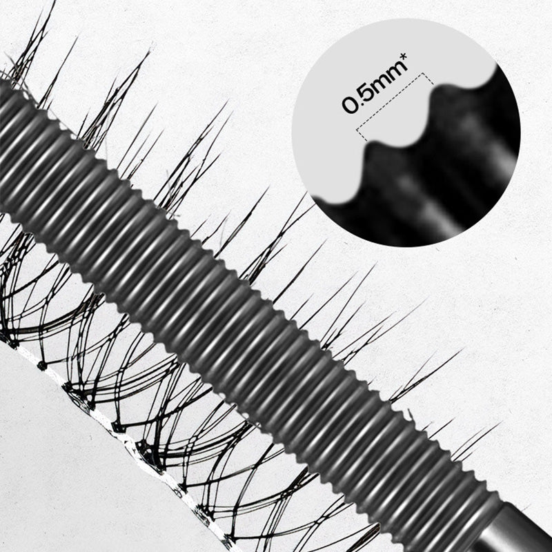 NovaCurl 3D Lockenwickler aus Metall Mascara Wasserfest Lang anhaltend