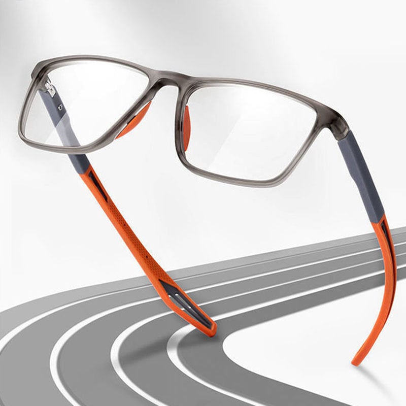 AeroView Herren-Sportbrille mit ultraleichten Gläsern gegen Blaulicht und Presbyopie