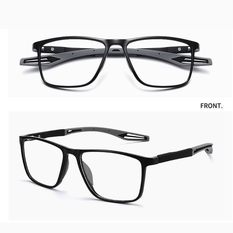 AeroView Herren-Sportbrille mit ultraleichten Gläsern gegen Blaulicht und Presbyopie