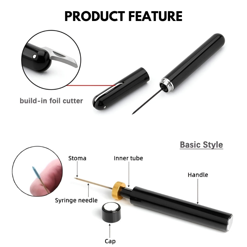 Apribottiglie a Pressione d'Aria AeroCork Accessorio per Bottiglie di Vino