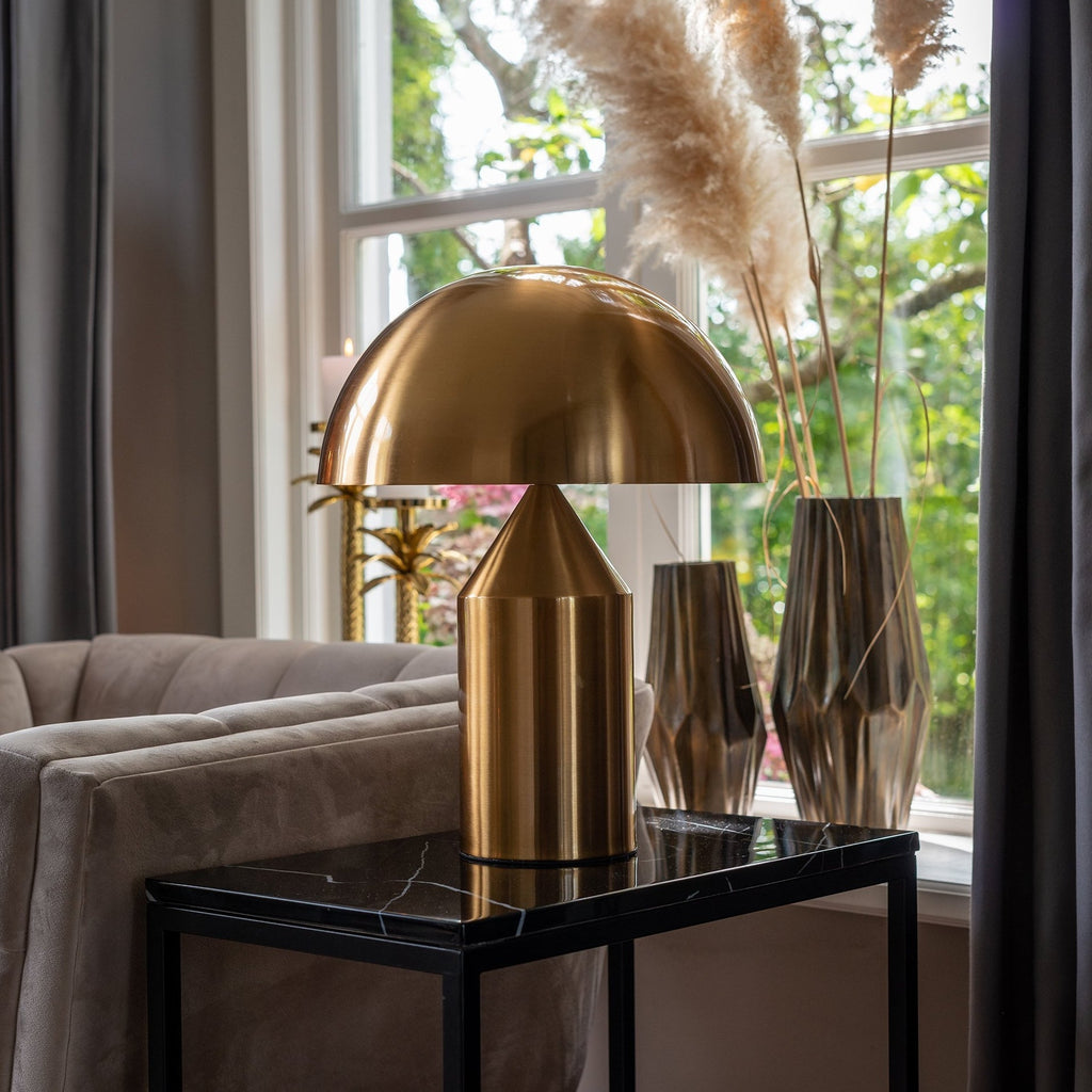 Lampe de table design nordique - Forme sculpturale et lumière douce d’ambiance