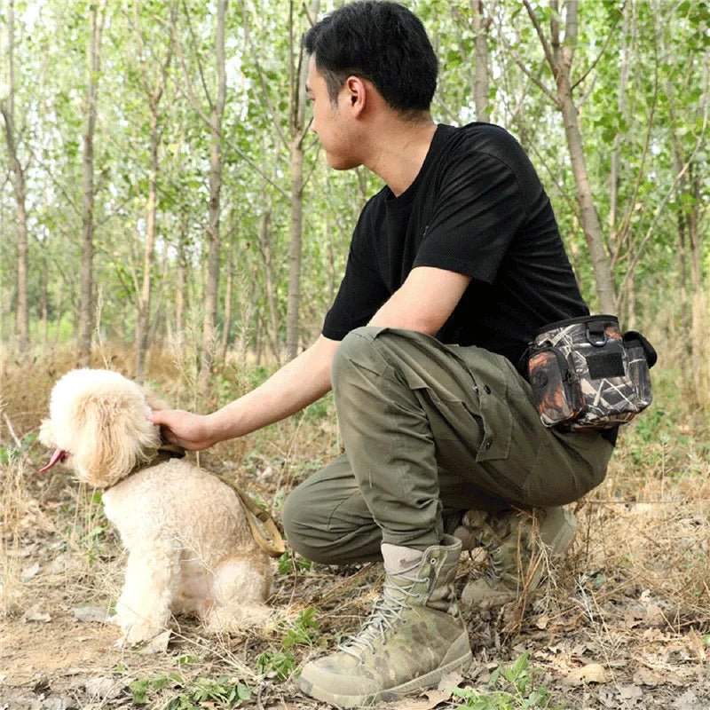 Sac de dressage pour animaux avec plusieurs poches Sac à friandises pour animaux