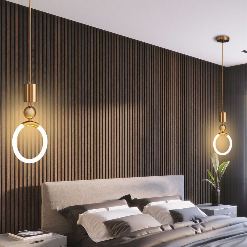 Elegantní – severská závěsná lampa s jednoduchým designem