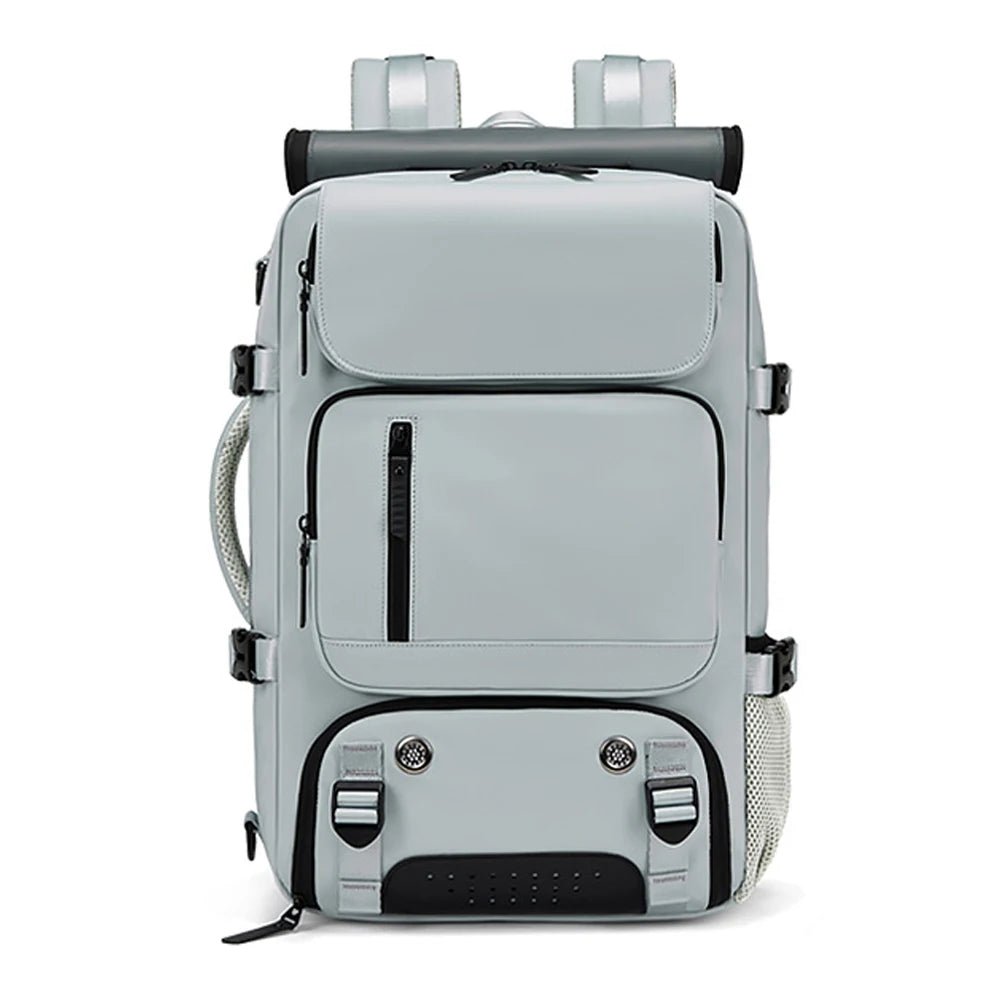 حقيبة ظهر مقاومة للماء TrailNova TRAVELMAX مع منفذ USB وجيب مضاد للسرقة