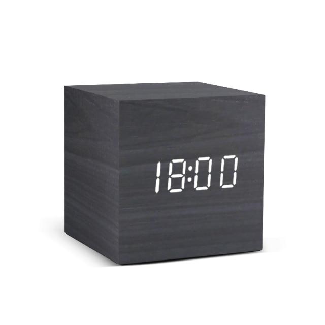 Jam Penggera LED Minimalis Pokok