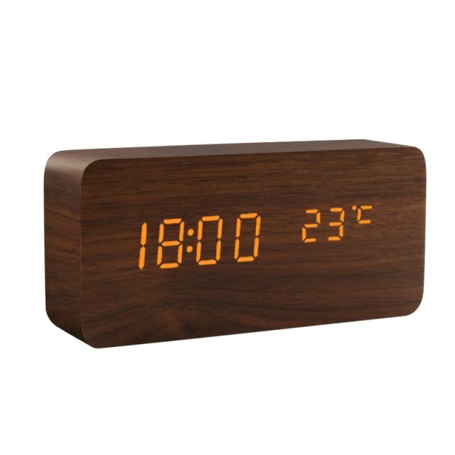 Jam Penggera LED Minimalis Pokok