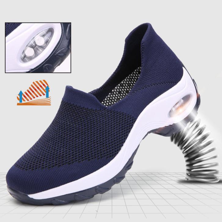 Zapatos ortopédicos NovaStride sin cordones para caminar y uso diario