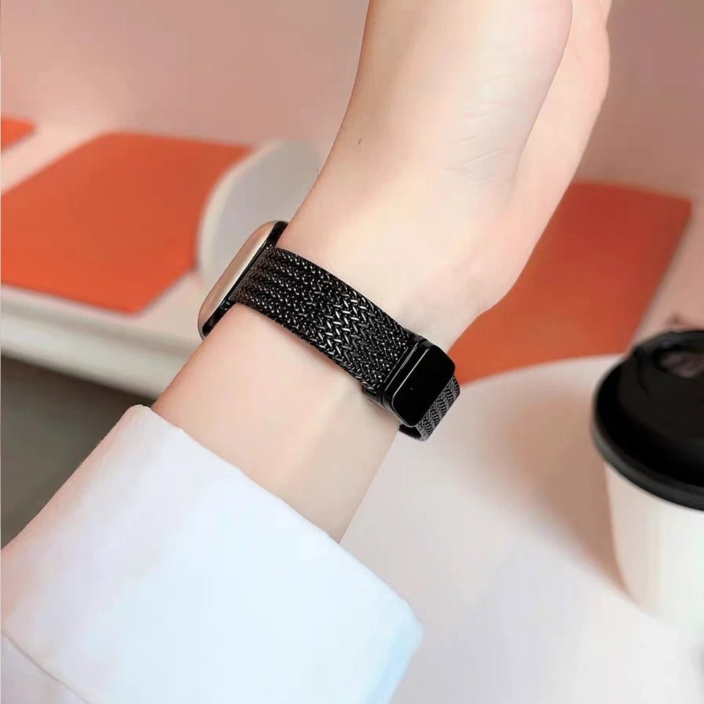 Bracelet ultra-fin en acier inoxydable pour Apple Watch femme