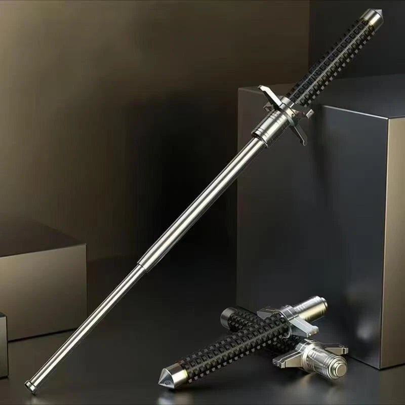 Bastone da Passeggio Regolabile con Supporto a Base Stabile