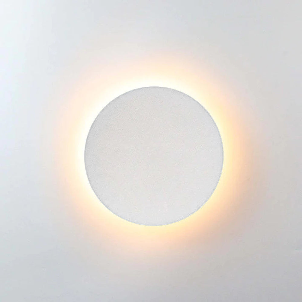 Candeeiro de parede LED para exterior — redondo/quadrado, IP65, opção com sensor