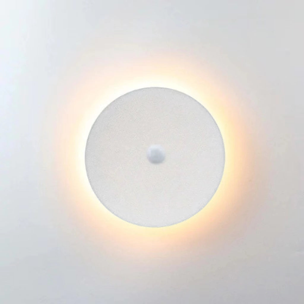 Candeeiro de parede LED para exterior — redondo/quadrado, IP65, opção com sensor