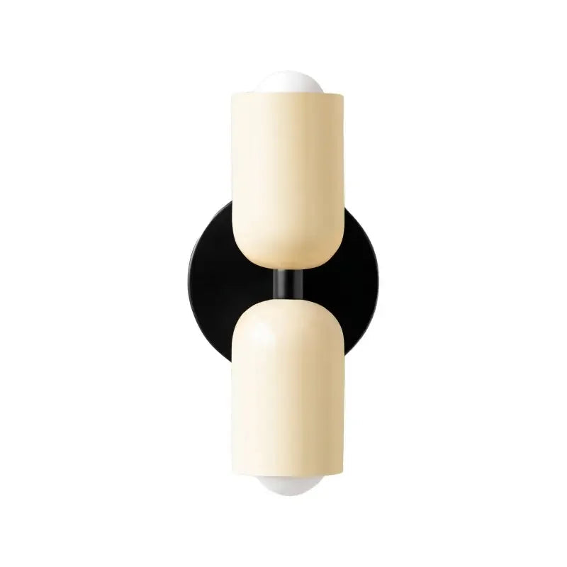 מנורת קיר Macaron – תאורה כלפי מעלה ומטה, E27, עד 8W, מתכת בצבעי פסטל