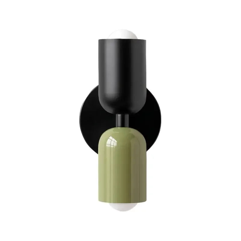 מנורת קיר Macaron – תאורה כלפי מעלה ומטה, E27, עד 8W, מתכת בצבעי פסטל
