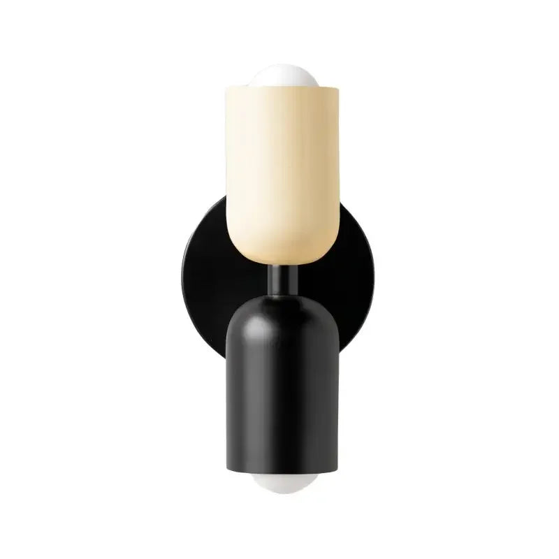 מנורת קיר Macaron – תאורה כלפי מעלה ומטה, E27, עד 8W, מתכת בצבעי פסטל