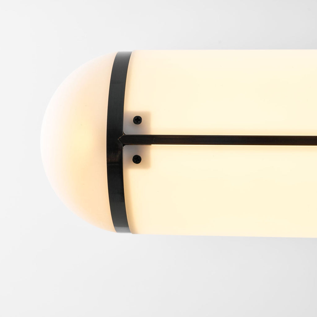 Modulär oändlig pendellampa – cylindrisk segmenterad design