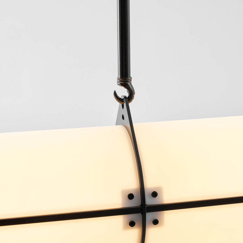 Modulär oändlig pendellampa – cylindrisk segmenterad design