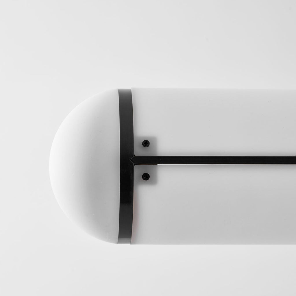 Modulär oändlig pendellampa – cylindrisk segmenterad design