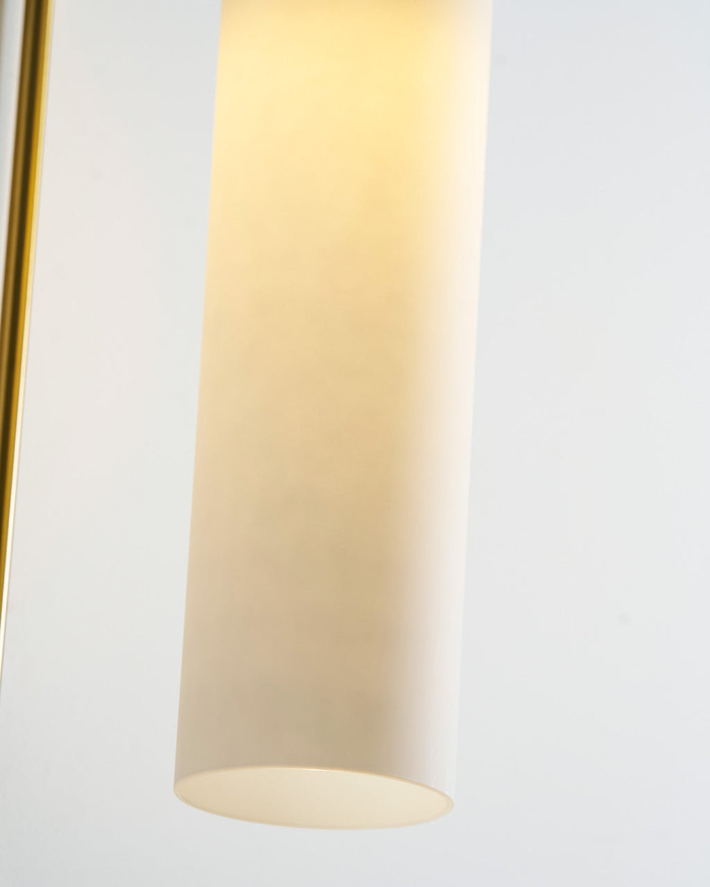 Stecker-Wandleuchte aus Glas, moderne zylindrische Form