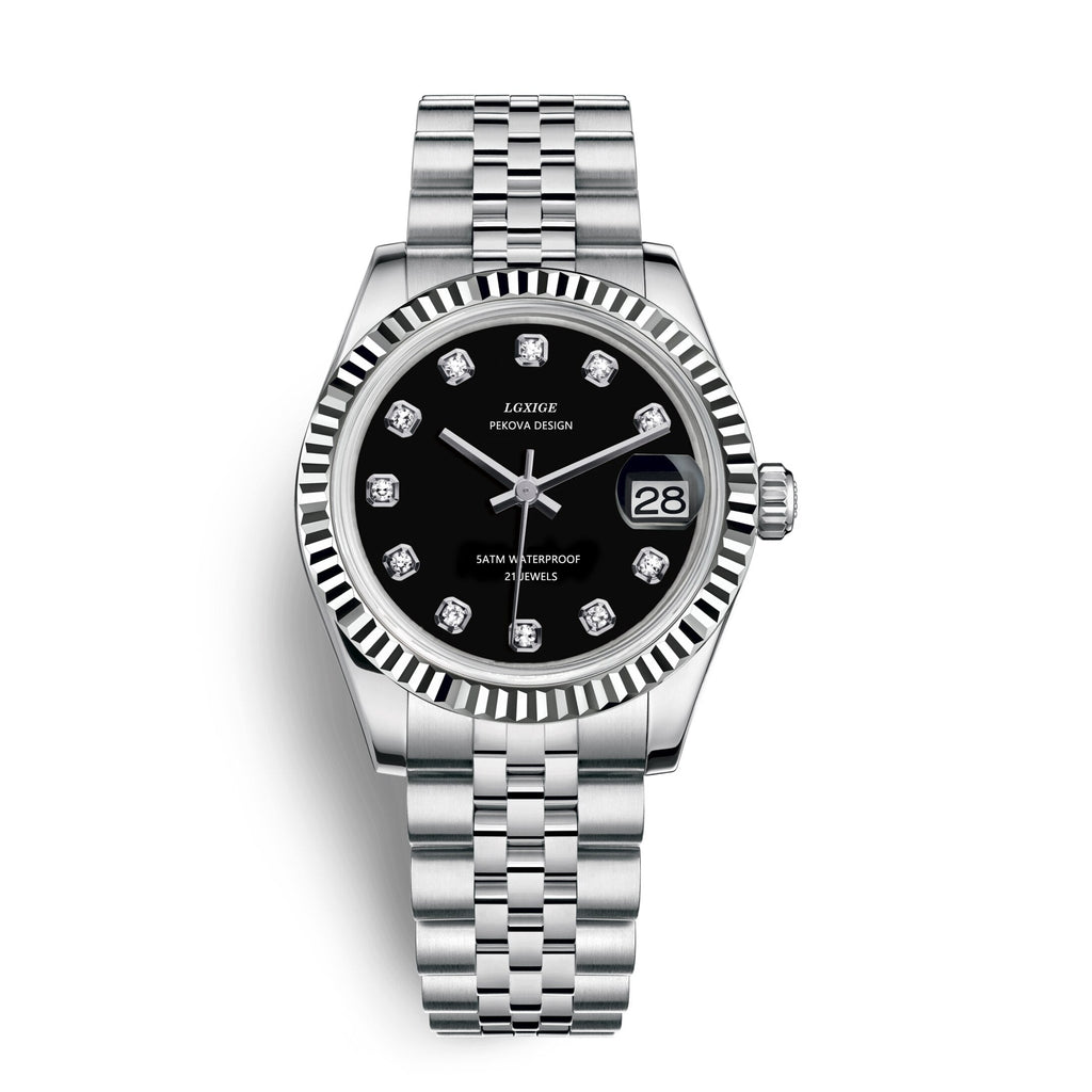 Nexa Armbanduhr aus Edelstahl mit klassischem Design