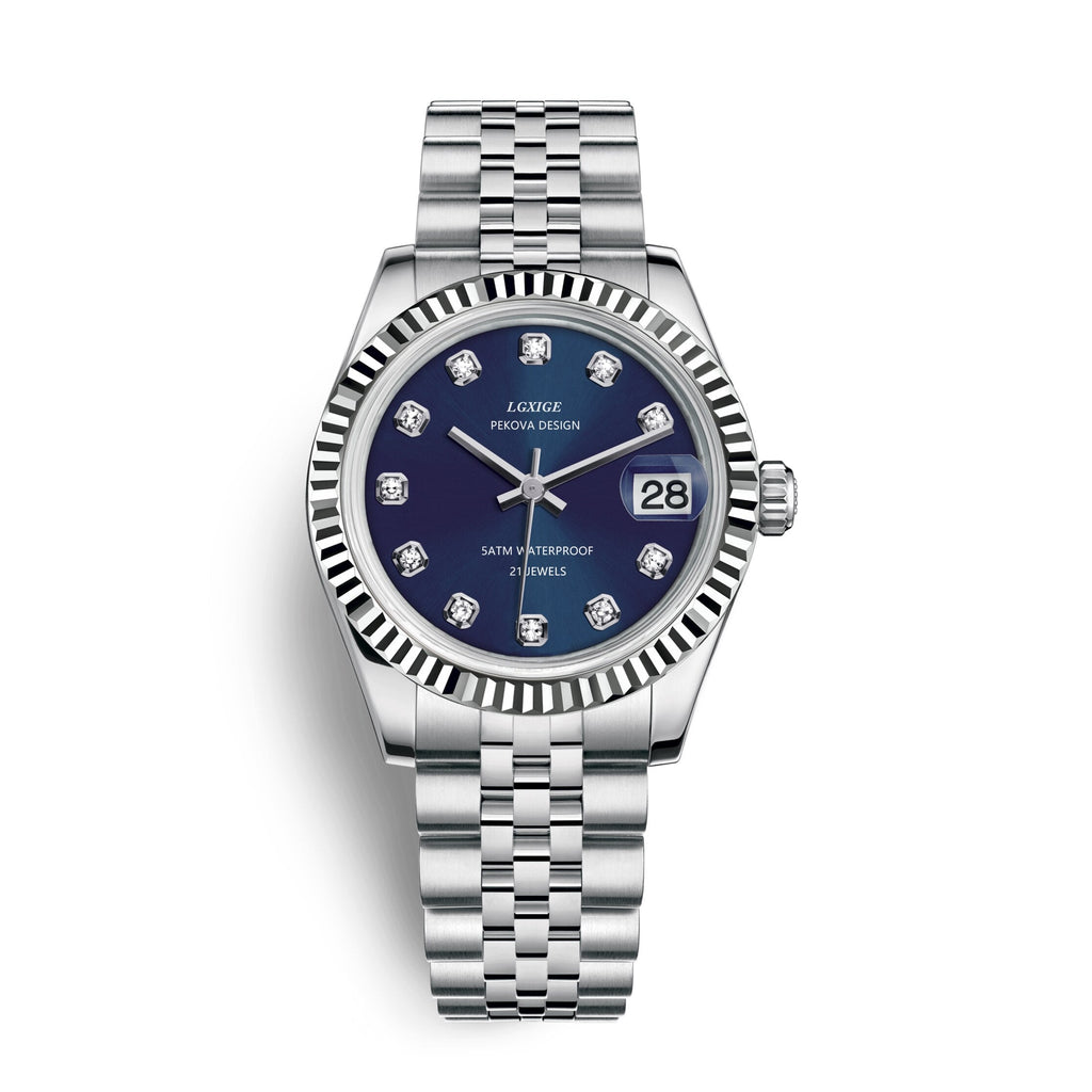 Nexa Armbanduhr aus Edelstahl mit klassischem Design