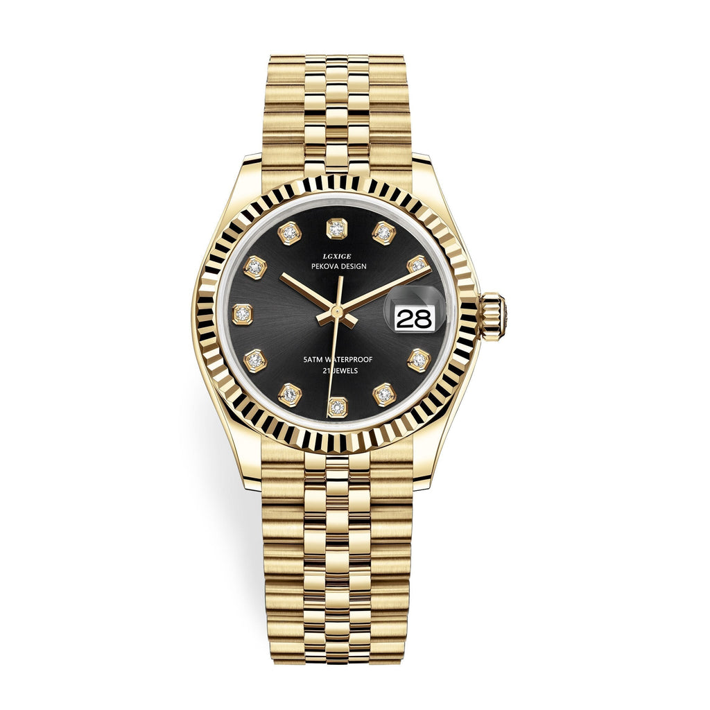 Nexa Armbanduhr aus Edelstahl mit klassischem Design
