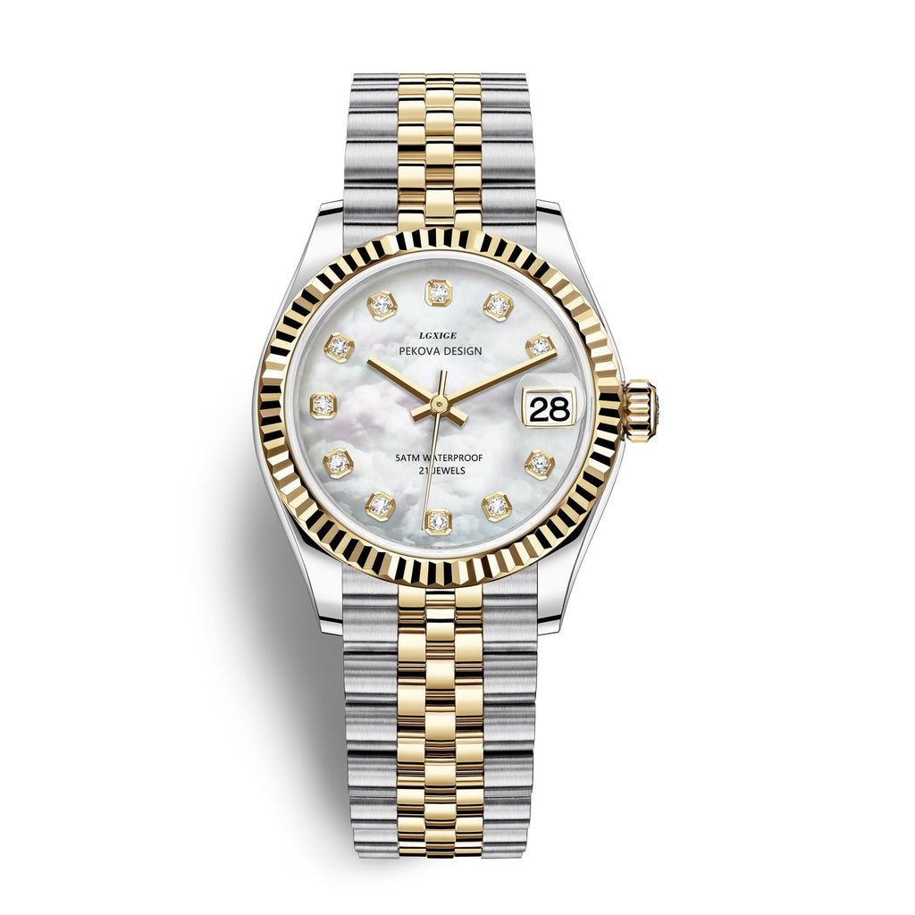 Nexa Armbanduhr aus Edelstahl mit klassischem Design