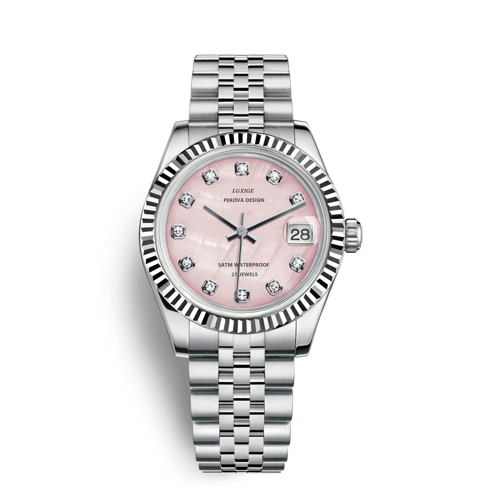 Nexa Armbanduhr aus Edelstahl mit klassischem Design