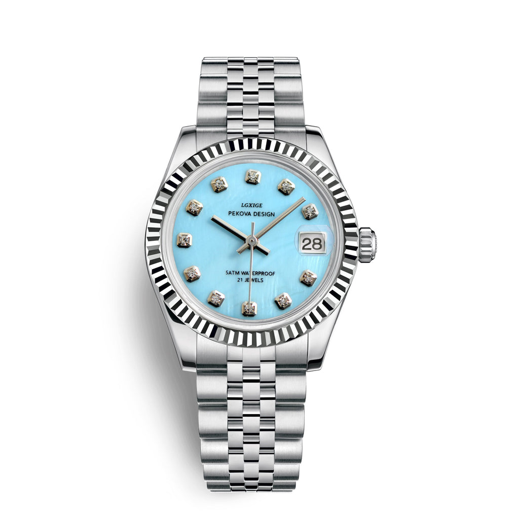 Nexa Armbanduhr aus Edelstahl mit klassischem Design