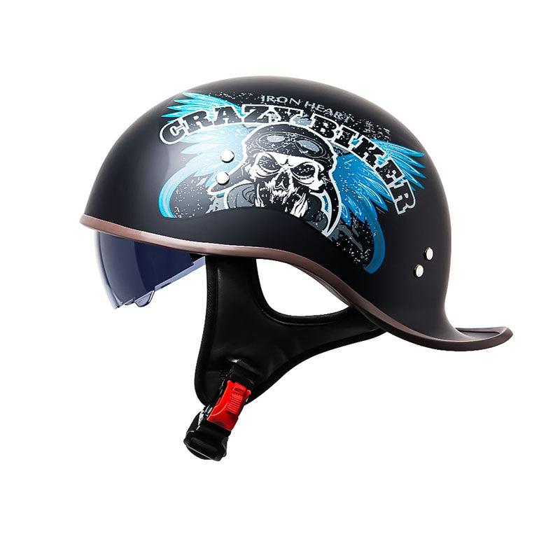 Retrostreet Yarım Kask Siperliği - DOT Onaylı