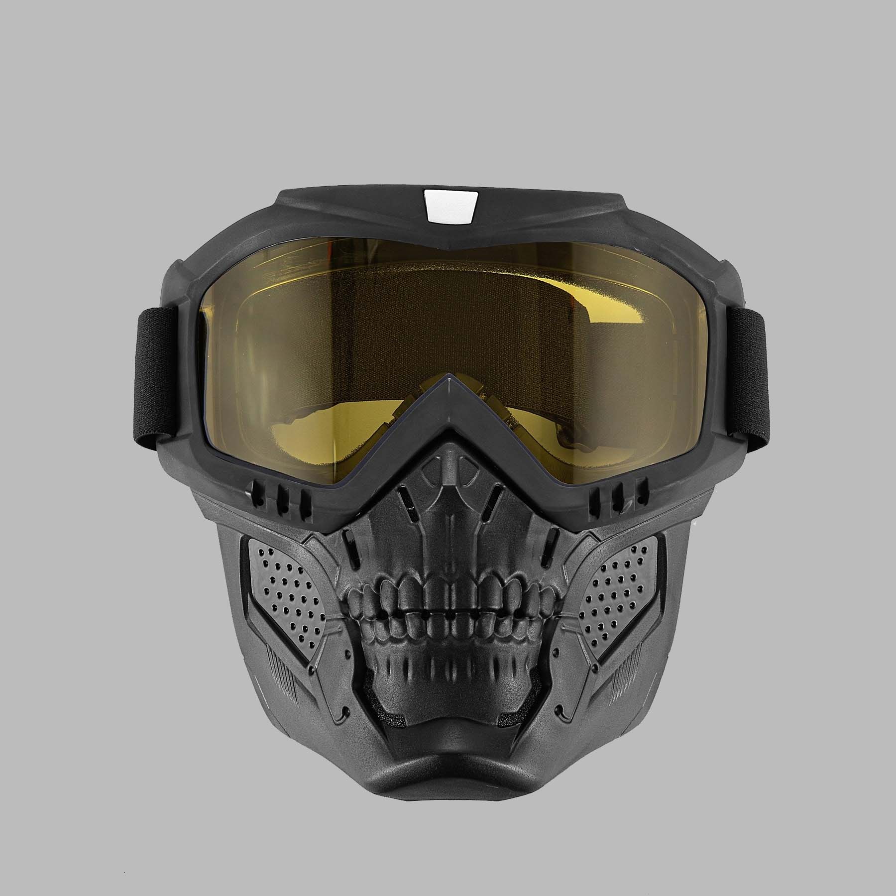 Gafas de Motocicleta con Máscara de Calavera