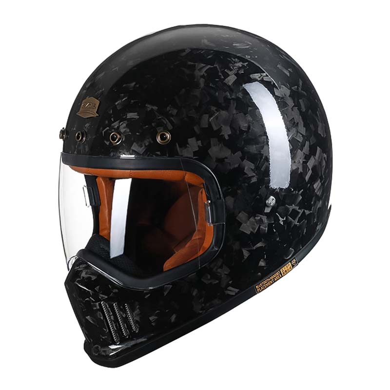 AeroCarbon Vollgesichts-Motorradhelm F385GB Ausgabe