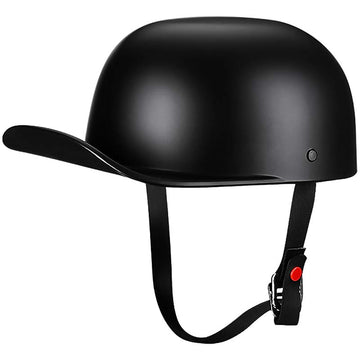 dot approved baseball cap style motorcycle helmet Color:grey fade Catwoman Helmet Phenix Fire Helmets Strap with sliding adjuster
