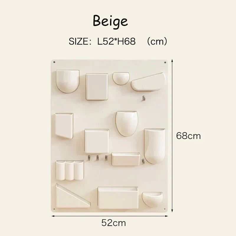 Univerzální závěsný organizér na stěnu