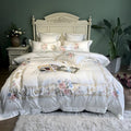 Set copripiumino Vintage Rose (Cotone egiziano, 600 TC)