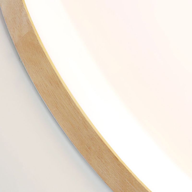 Holz-Deckenleuchte Eilo — Runde LED-Leuchte