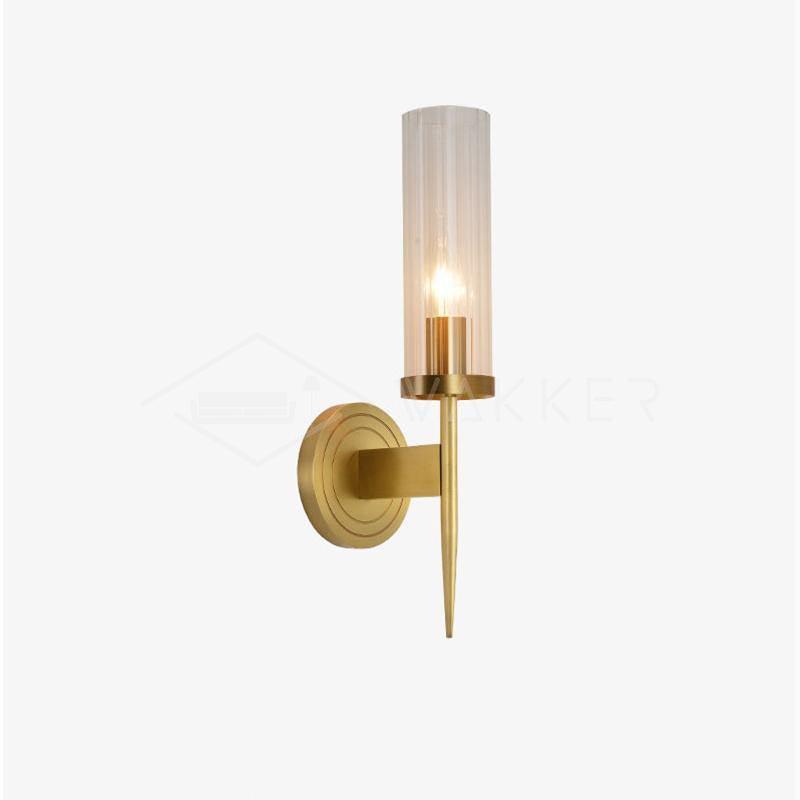 Elegante Vintage-Glaswandleuchte Vilaeisra — E14-Fassung, max. 15 W