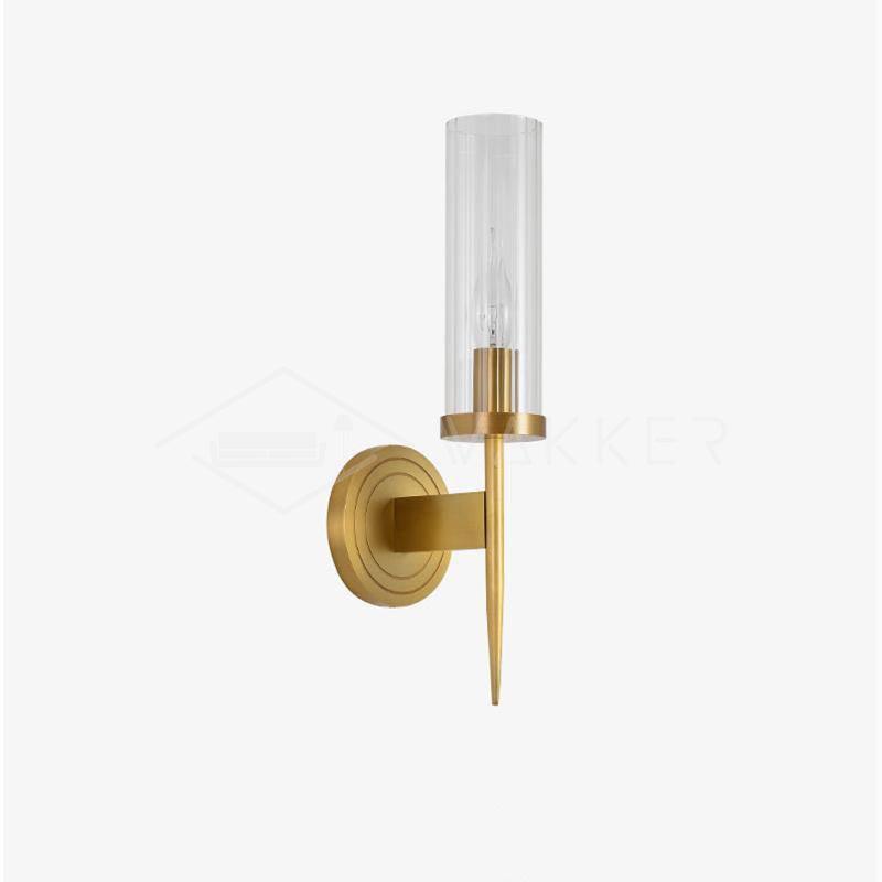 Elegante Vintage-Glaswandleuchte Vilaeisra — E14-Fassung, max. 15 W
