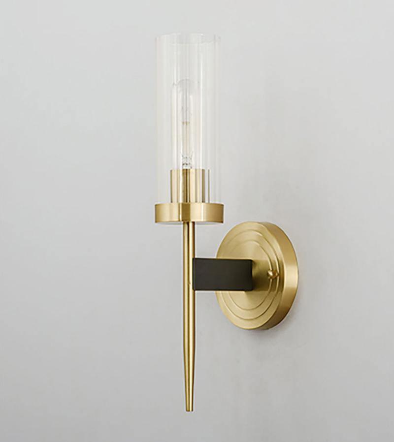 Elegante Vintage-Glaswandleuchte Vilaeisra — E14-Fassung, max. 15 W