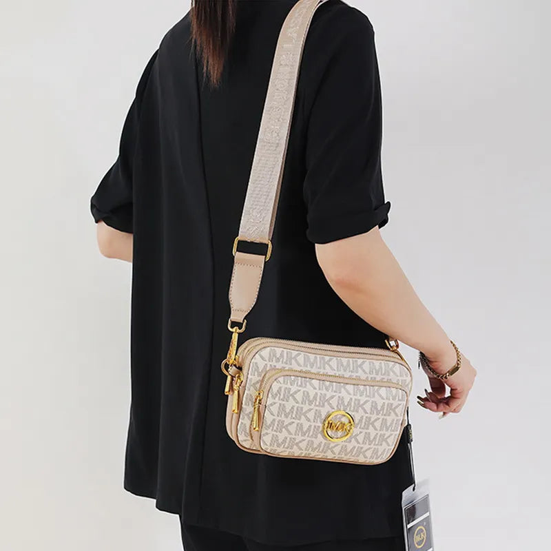Women's Monogram Crossbody Bag with Adjustable Strap | Orntli
