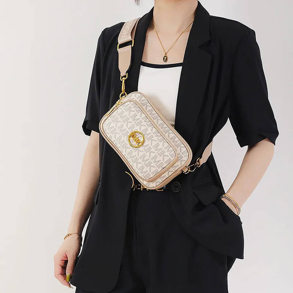 Women's Monogram Crossbody Bag with Adjustable Strap | Orntli