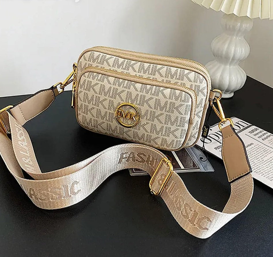 Women's Monogram Crossbody Bag with Adjustable Strap | Orntli