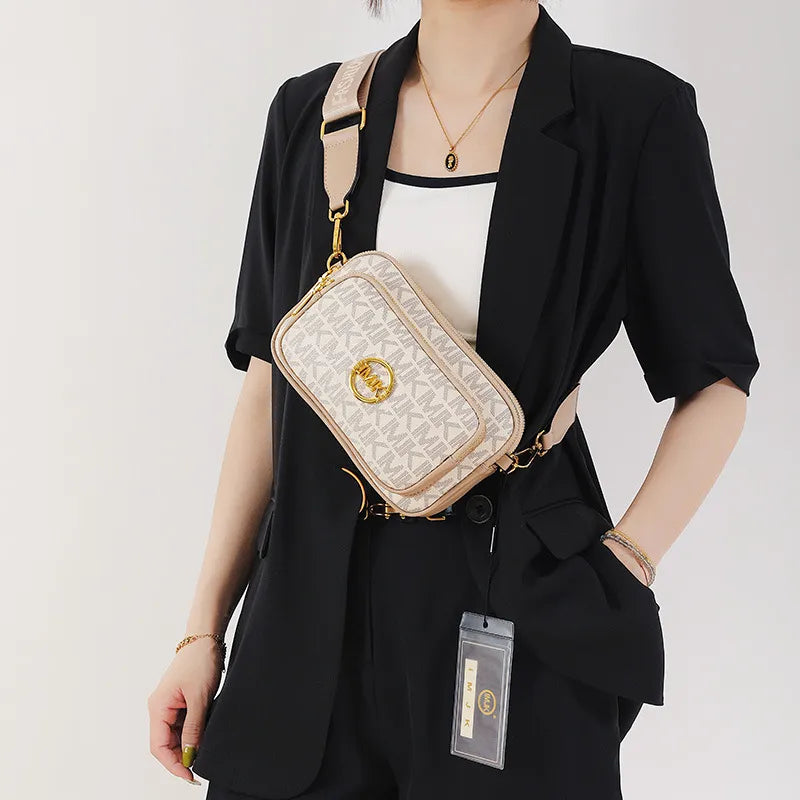 Women's Monogram Crossbody Bag with Adjustable Strap | Orntli