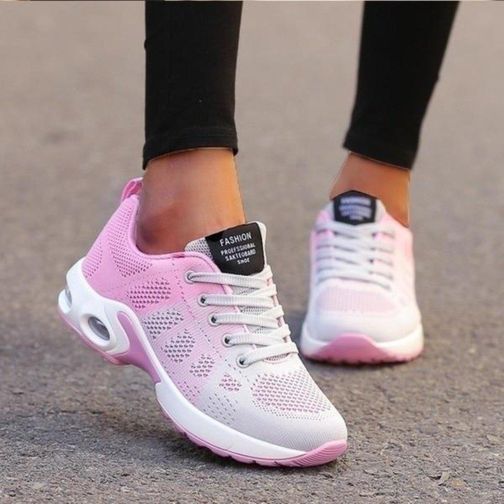 Women's Supportive Breathable Athletic Sneakers | Orntli