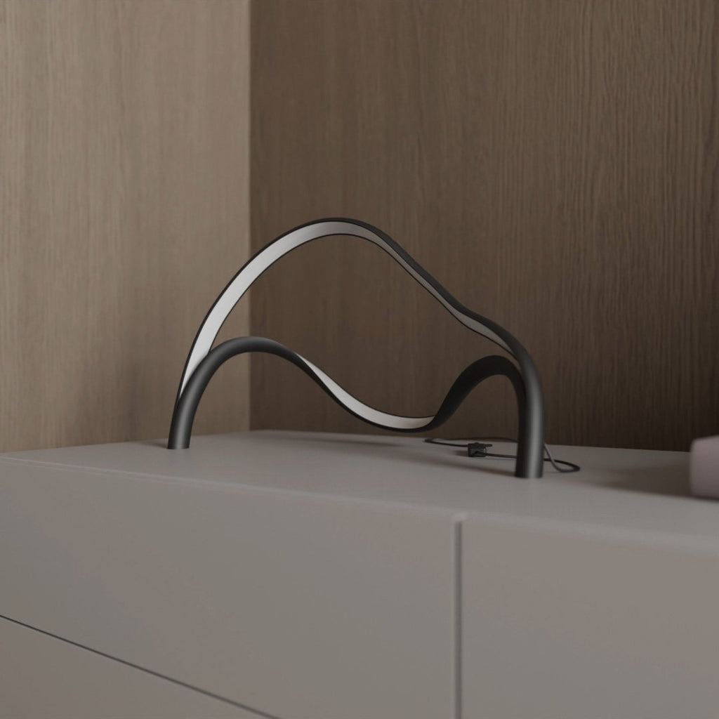 מנורת קיר נוקטיס LED עם זוהר חם 2700K 12W גימור שחור מט